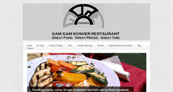 Desktop Screenshot of gamgamkosher.com