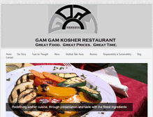 Tablet Screenshot of gamgamkosher.com